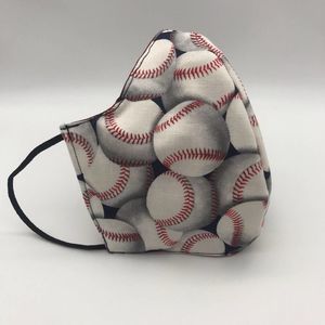 Adult Face Mask Baseball Reversible New Reusable
